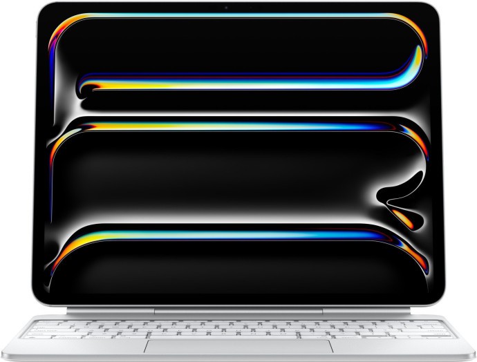 Чохол-клавіатура для планшета Apple Magic Keyboard for iPad Pro 13&quot; (M4) - White (MWR43) (US)  Фото №3