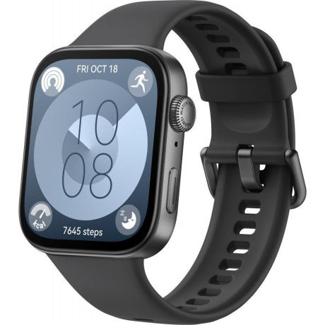 Смарт-часы Huawei Watch Fit 3 Black (55020CEC)  Фото №0