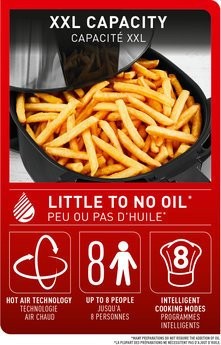 Мультипечь (аэрофритюрница) Tefal Easy Fry XXL EY701 (EY701D15)  Фото №5