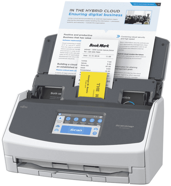 Протяжный сканер Fujitsu ScanSnap iX1600 (PA03770-B401)  Фото №1