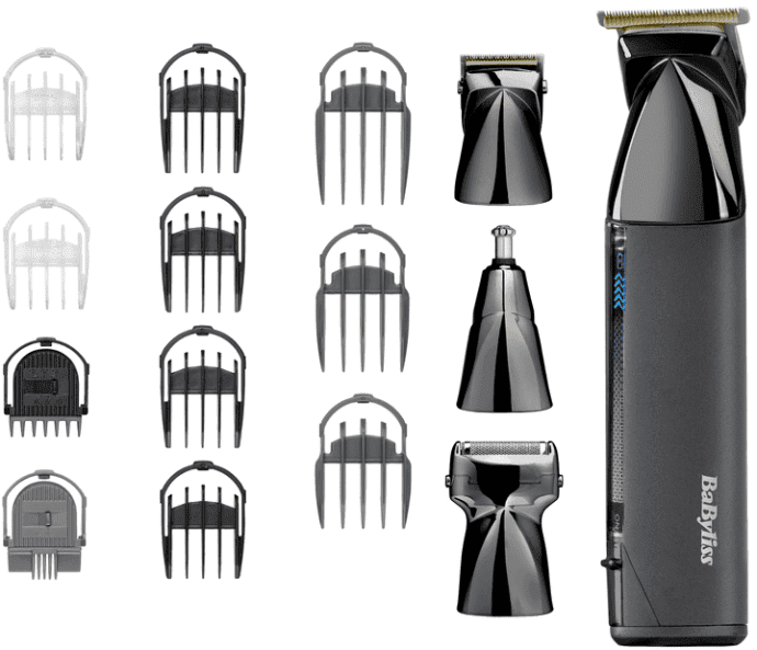 Машинка для стрижки + тример BaByliss Super-X Metal Black Edition MT991E