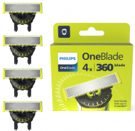 Ніж для машинки Philips Лезо для тримера Philips OneBlade 360 4-Pack (QP440/50) 