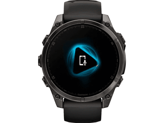 Спортивные часы Garmin Fenix ??8 47mm Amoled Sapphire Carbon Gray DLC Titanium w.  Фото №7