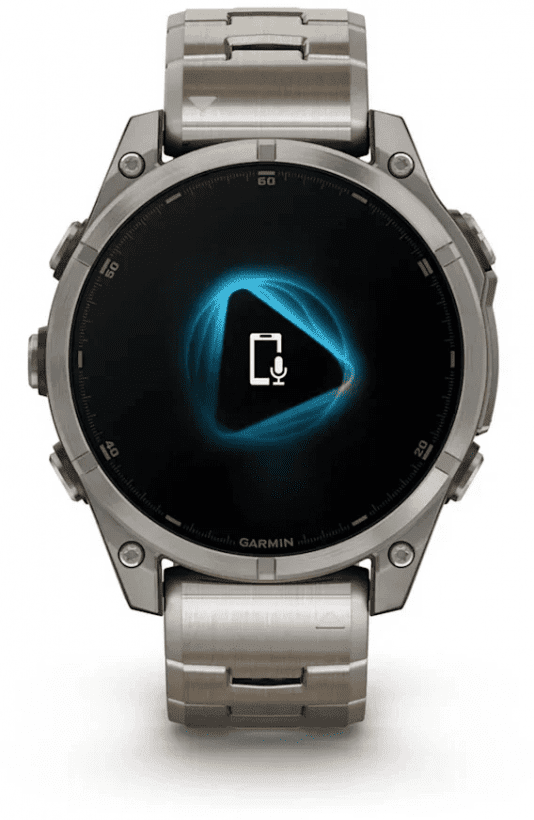 Спортивные часы Garmin Fenix ??8 47mm Amoled Titanium with Vented Titanium Bracelet (010-02904-40)  Фото №12