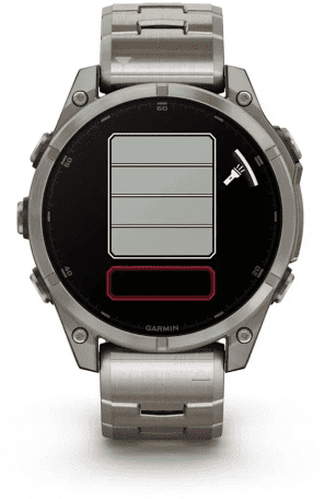Спортивные часы Garmin Fenix ??8 47mm Amoled Titanium with Vented Titanium Bracelet (010-02904-40)  Фото №8