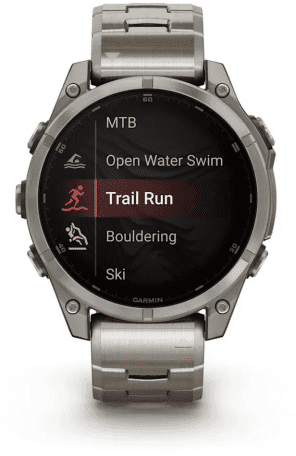 Спортивные часы Garmin Fenix ??8 47mm Amoled Titanium with Vented Titanium Bracelet (010-02904-40)  Фото №10
