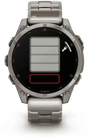 Спортивные часы Garmin Fenix ??8 47mm Amoled Titanium with Vented Titanium Bracelet (010-02904-40)  Фото №8