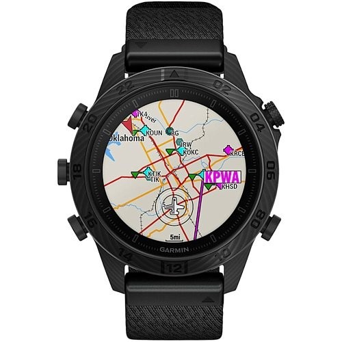 Смарт-годинник Garmin MARQ (Gen 2) Commander – Carbon Edition (010-02722-00/01)  Фото №7