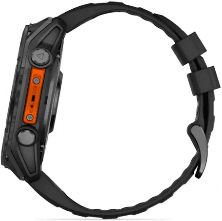 Спортивные часы Garmin Fenix ??8 51mm AMOLED Slate Gray with Black Silicone Band (010-02905-00)  Фото №8