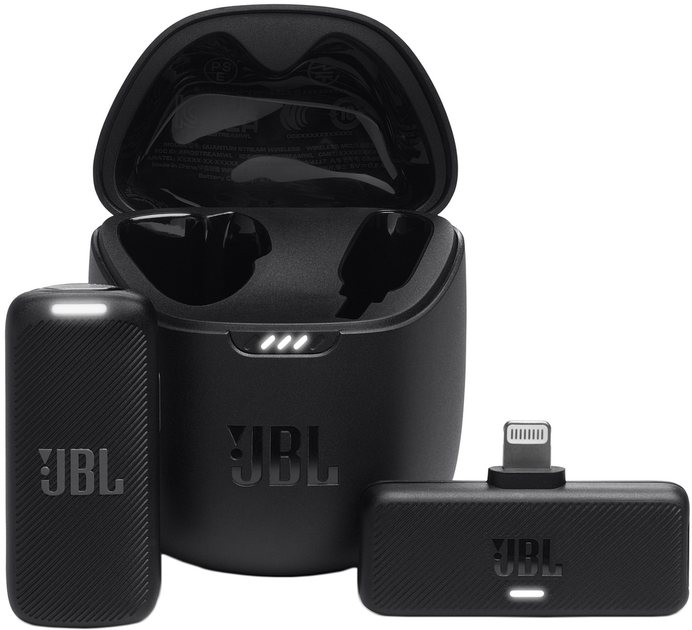 Микрофон для iPhone JBL Quantum Stream Wireless Lightning (JBLSTRMWLLGHTBLK)