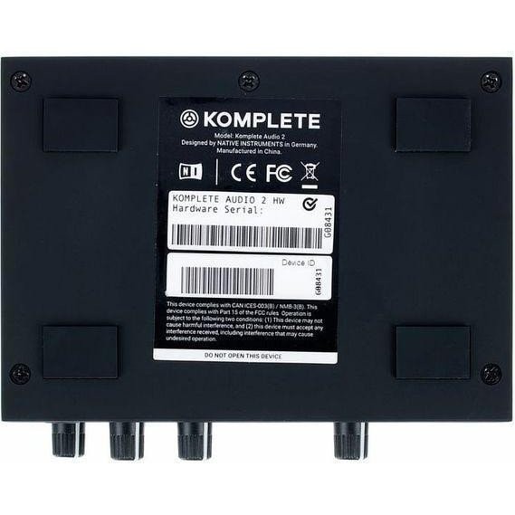 USB аудиоинтерфейс Native Instruments Komplete Audio 2  Фото №7