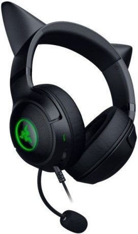 Наушники с микрофоном Razer Kraken Kitty V2 Black (RZ04-04730100-R3M1)  Фото №0