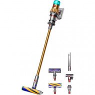 Вертикальний + ручний пилосос (2в1) Dyson V12 Detect Slim Absolute (2023) Gold/Gold (448072-01)