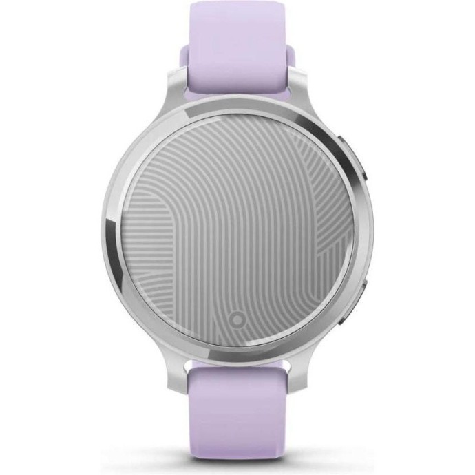 Смарт-годинник Garmin Lily 2 Active Silver with Purple Jasmine Silicone Band (010-02891-01)
