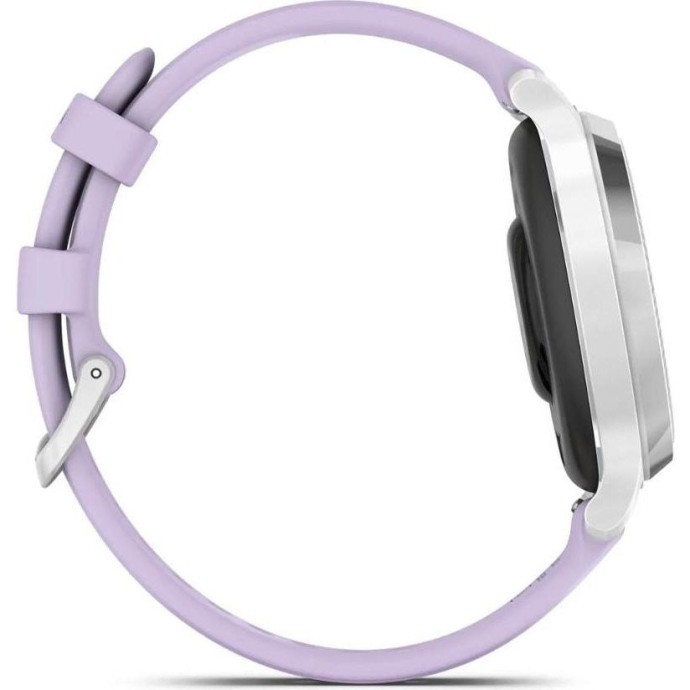 Смарт-годинник Garmin Lily 2 Active Silver with Purple Jasmine Silicone Band (010-02891-01)  Фото №3