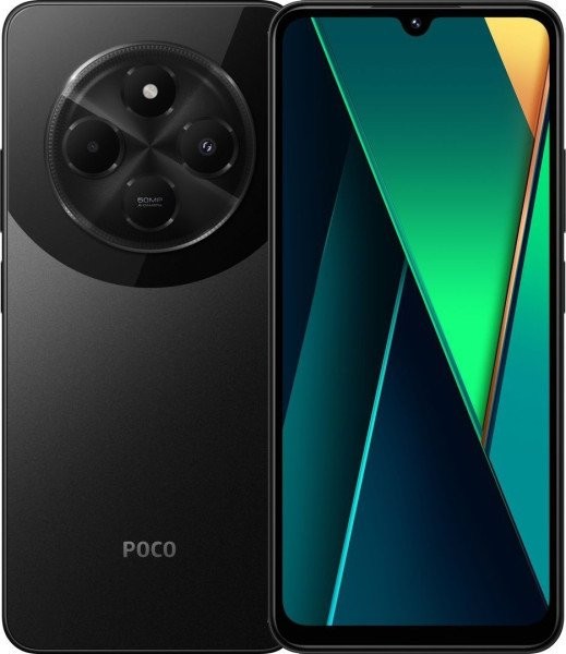 Смартфон Xiaomi Poco C75 6/128GB Black Global EU