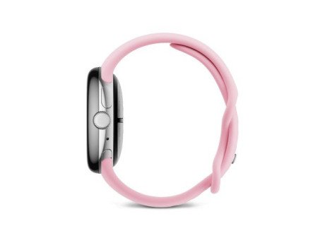 Смарт-часы Google Pixel Watch 3 41 mm Wi-Fi Polished Silver Aluminum Case/Rose Quartz Active Band  Фото №1