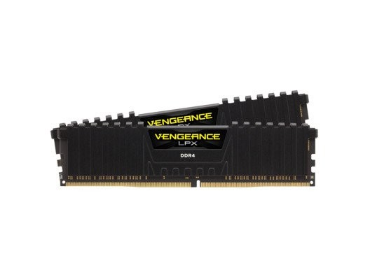 Пам&#039;ять для настільних комп&#039;ютерів Corsair 32 GB (2x16GB) DDR4 3200 MHz Vengeance LPX Black (CMK32GX4M2E3200C16)