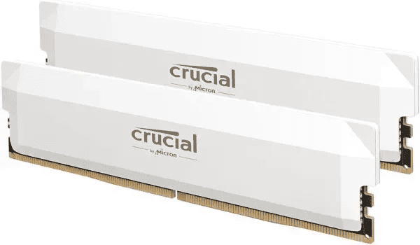 Память для настольных компьютеров Crucial 32 GB (2x16GB) DDR5 6000 MHz Pro Overclocking (CP2K16G60C36U5W)  Фото №2