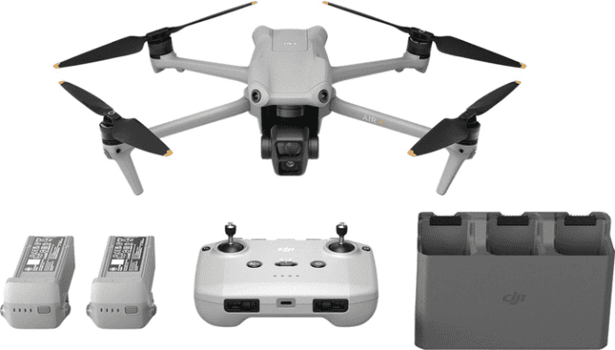 Квадрокоптер DJI Air 3 Drone Fly More Combo с RC-N2 (CP.MA.00000692.01) (no Box)