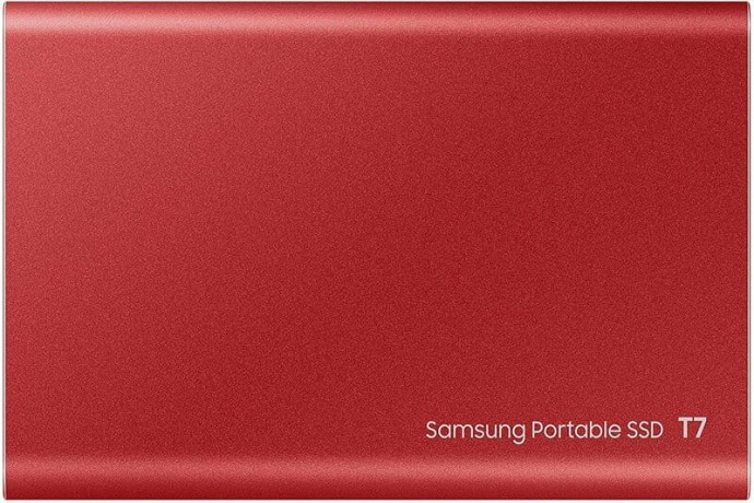 SSD накопичувач Samsung T7 500 GB Red (MU-PC500R/WW)  Фото №5