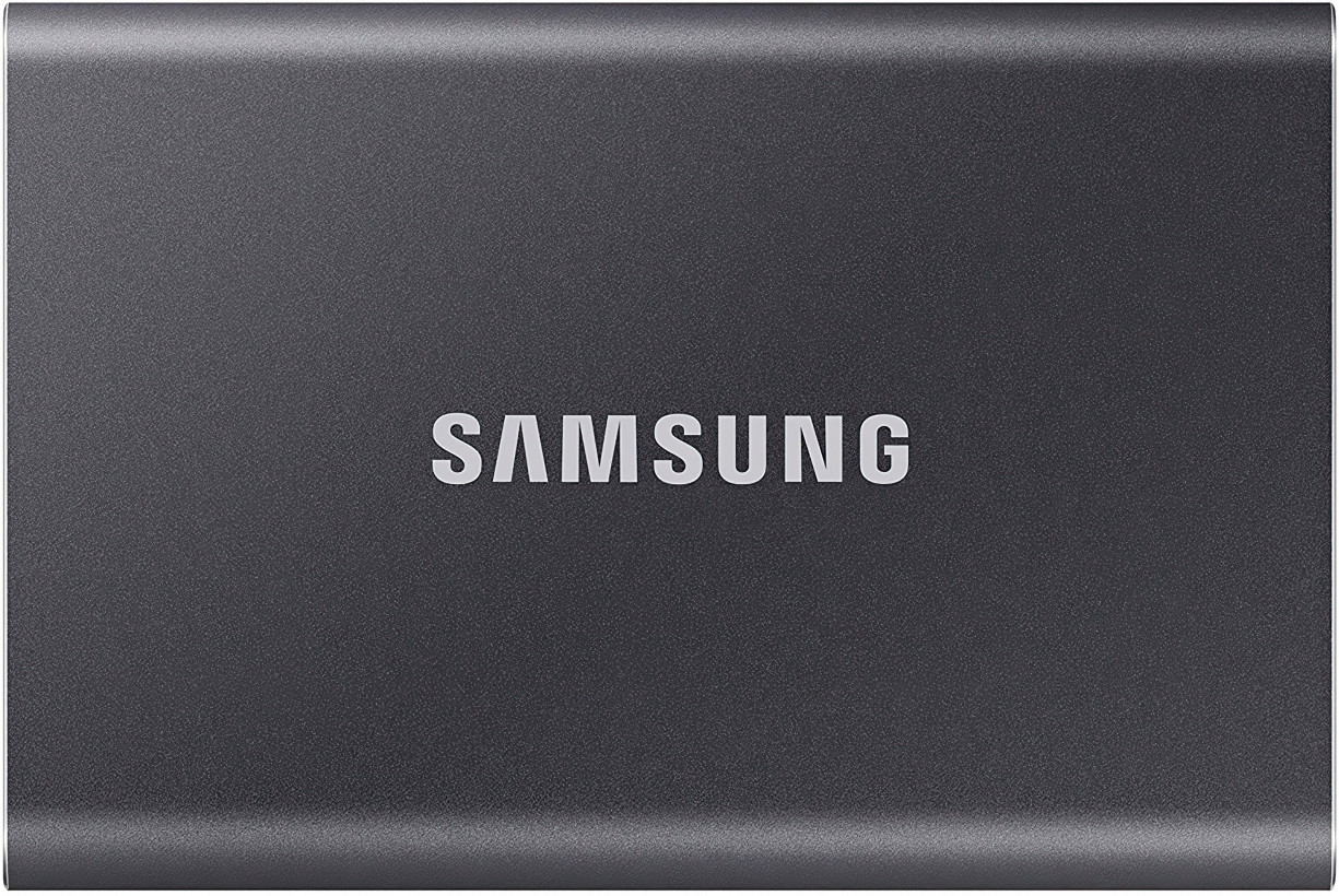 SSD накопитель Samsung T7 500 GB Titan Gray (MU-PC500T/WW)