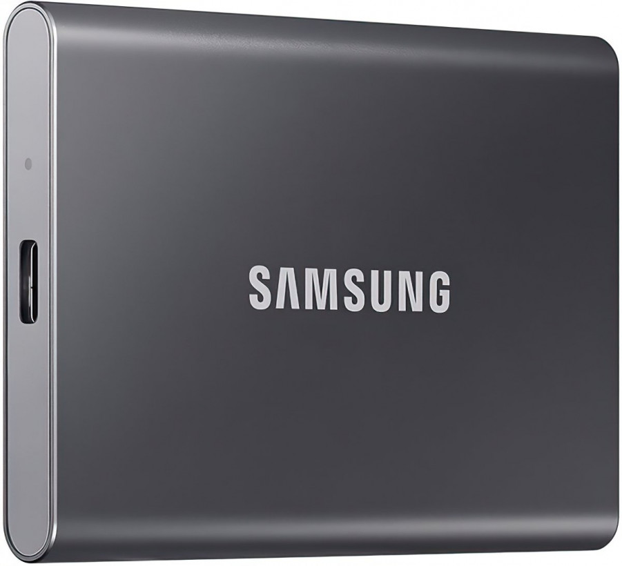 SSD накопитель Samsung T7 500 GB Titan Gray (MU-PC500T/WW)  Фото №0