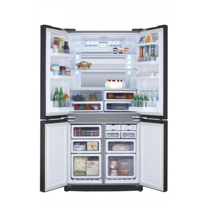 Холодильник с морозильной камерой Sharp SJ-EX820FSL  Фото №3