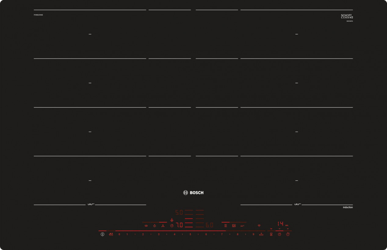 Варильна поверхня електрична Bosch PXY801DW4E