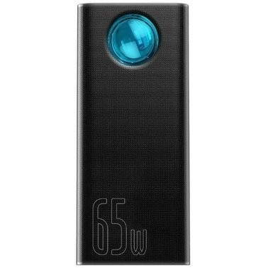 Внешний аккумулятор (павербанк) Baseus Amblight Digital Display Quick Charge 65W 30000mAh Black (PPLG-A01, PPLG000101)