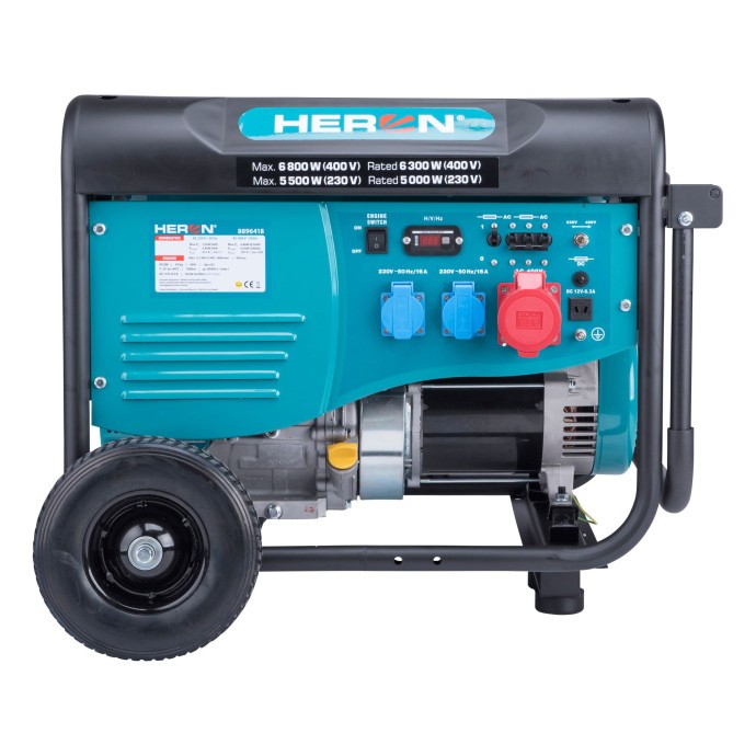 Бензиновый генератор Heron 15HP 6,8kW/5,5kW (8896418)  Фото №0