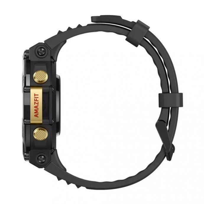 Смарт-годинник Amazfit T-Rex 2 Astro Black &amp; Gold  Фото №2
