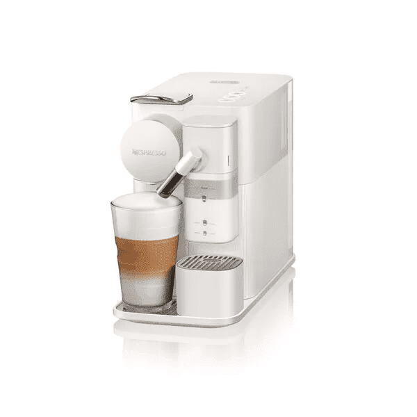 Капсульна кавоварка еспресо Delonghi Nespresso Lattissima One EN510.W