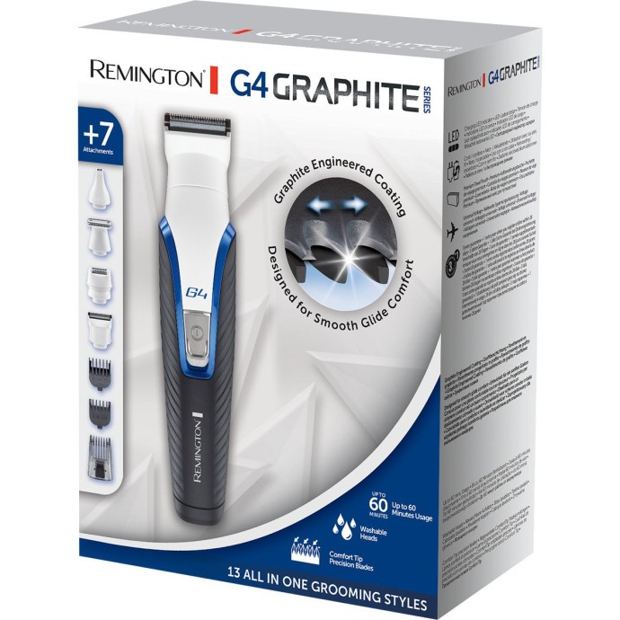 Машинка для стрижки + тример Remington Graphite Series PG4000  Фото №1