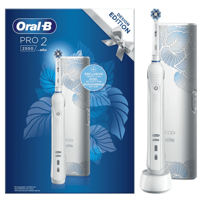 Електрична зубна щітка Oral-B D501.513.2X PRO 2 750-2500 White