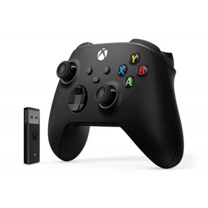 Геймпад Microsoft Xbox Series X | S Wireless Controller Carbon Black + Wireless Adapter for Windows  Фото №2