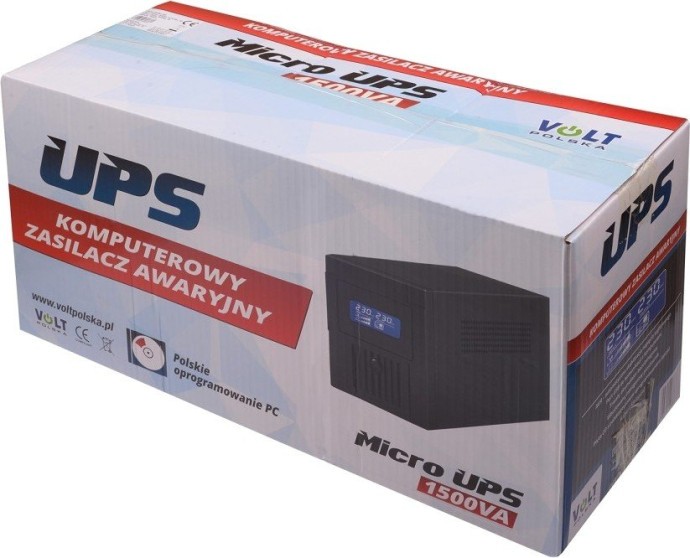 ИБП Volt Polska Micro UPS 1500 ВА (5UP1500029)  Фото №4