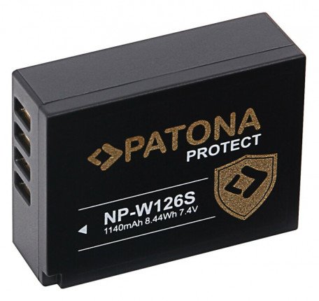 Акумулятор PATONA Fuji NP-W126S 1140mAh Li-Ion Protect  Фото №0