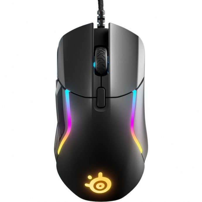 Мишка SteelSeries Rival 5 Black (62551)  Фото №1