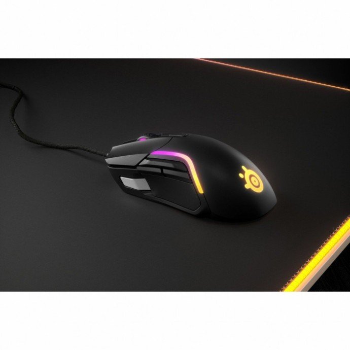 Мишка SteelSeries Rival 5 Black (62551)  Фото №2