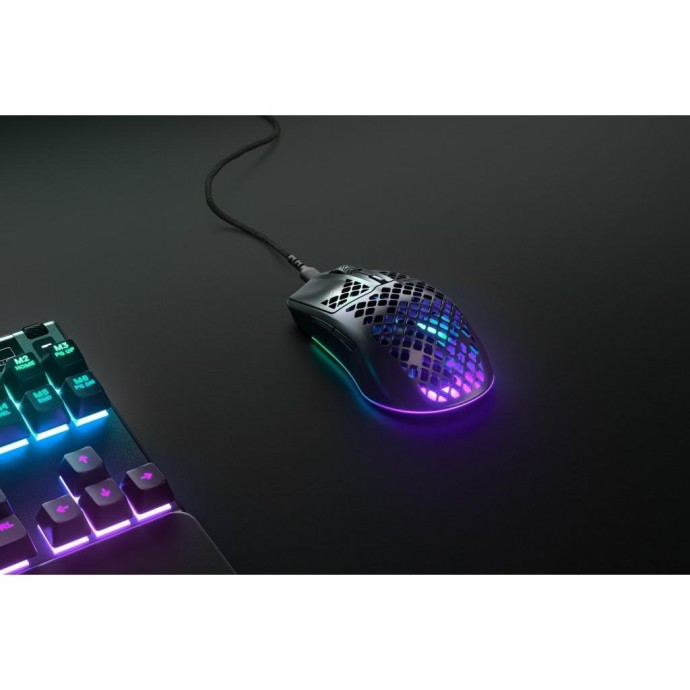 Мышь SteelSeries Aerox 3 USB Black (62599)  Фото №7