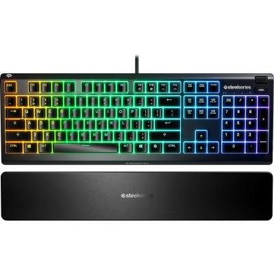 Клавіатура SteelSeries Apex 3 RU (64805)  Фото №2