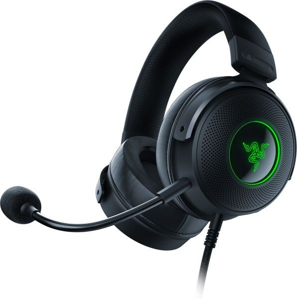 Наушники с микрофоном Razer Kraken V3 Black (RZ04-03770200-R3M1)  Фото №1