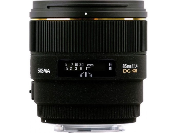 Об&#039;єктив Sigma AF 85mm F1.4 EX DG HSM