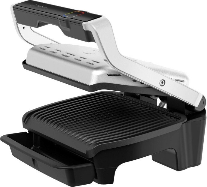 Электрогриль прижимной Tefal OptiGrill Elite GC750D30  Фото №1