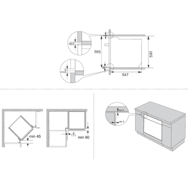 Духовка электрическая Gorenje BO735E20X  Фото №1