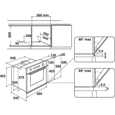 Духовка электрическая Whirlpool AKP 786 WH  Фото №0