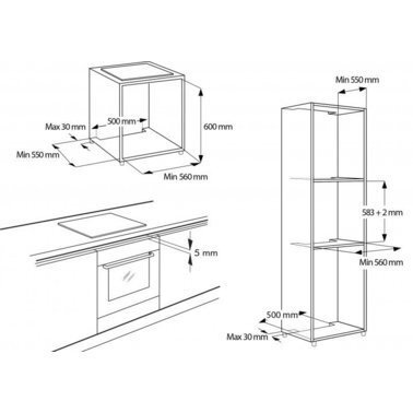 Духовка электрическая Whirlpool AKZM 8420 NB  Фото №1