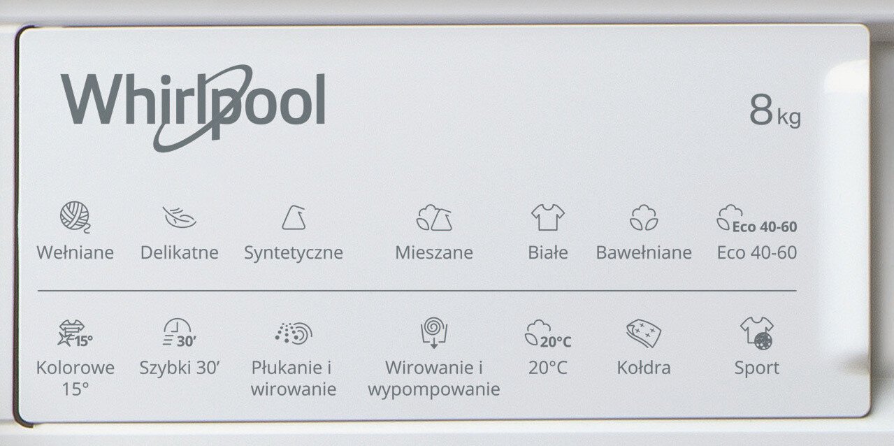 Пральна машина автоматична Whirlpool WMWG +81484 PL  Фото №1