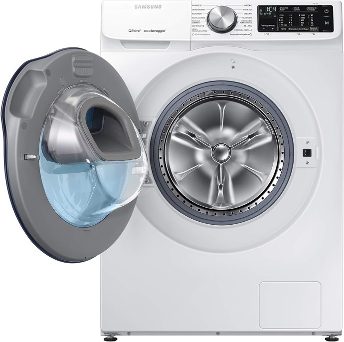 Стирально-сушильная машина автоматическая Samsung WD90N644OAW  Фото №1